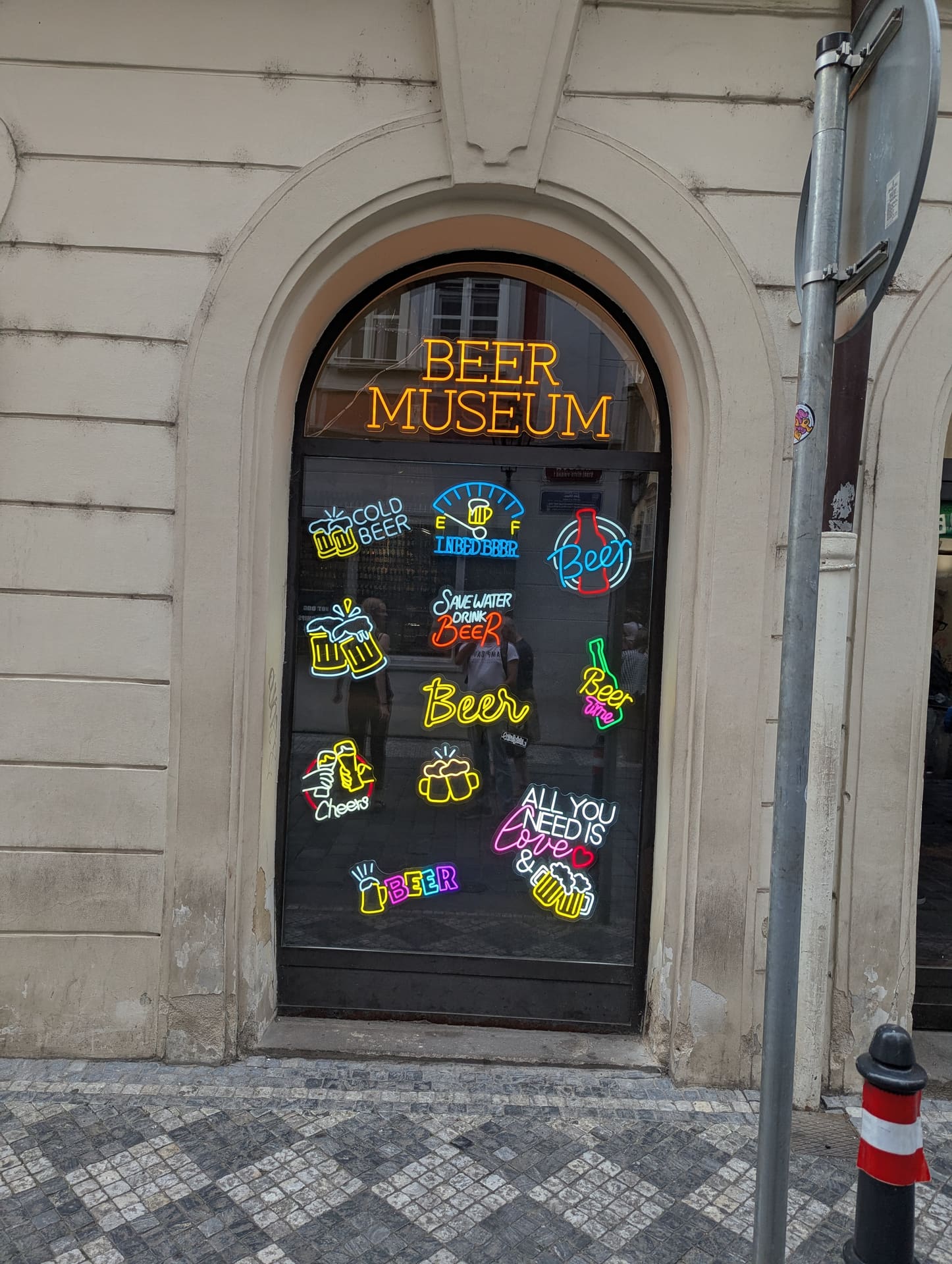 Prague street scene